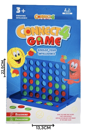 [611260] Juego De Mesa 4 En Linea Hw19100338