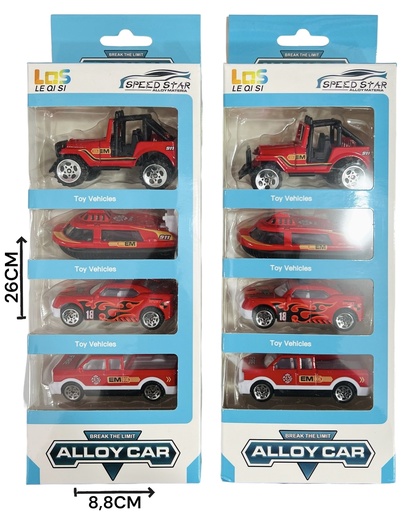 [611224] 611224 Set Autos X4 Hw22050007
