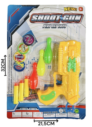 [611392] Pistola Lanza Proyectil Hw20100018