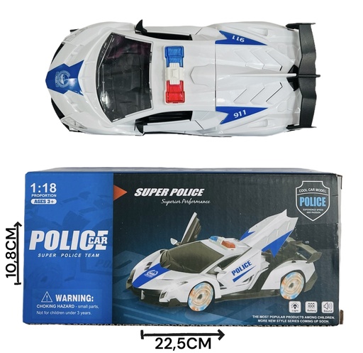 [610907] Auto A Pila C/Luz Y Sonido Hwa1310279