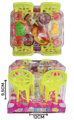 [611718] Juego De Muebles Mesa Rectangular Hw23030871