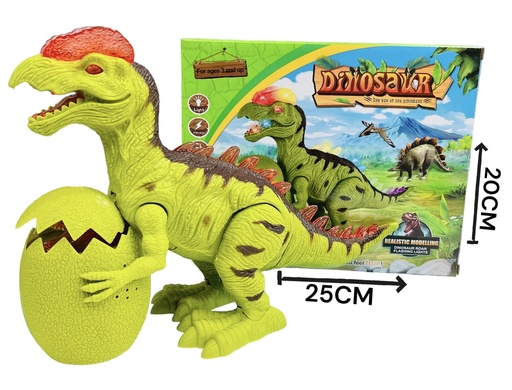 [612009] DINOSAURIO CON HUEVO A PILA HWA1353564