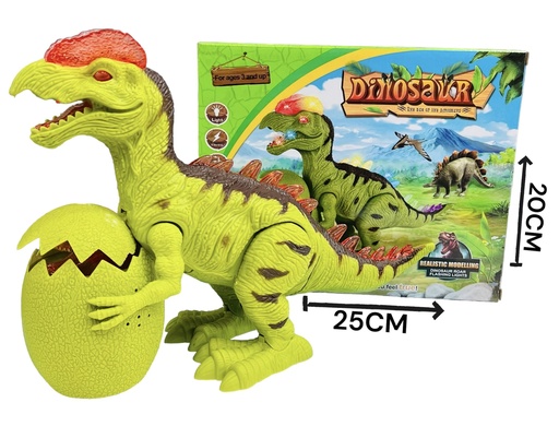 [612009] Dinosaurio Con Huevo A Pila Hwa1353564