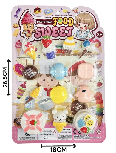 [611763] Set Cocina Dulces Con Muñequitos Hw22105663