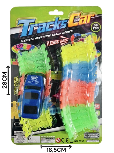 [611826] Auto Con Pista 56 Piezas Hw19022086