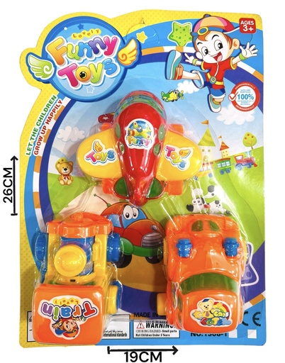 [611026] Auto X2 + Avion A Friccion Blister Hwa841221