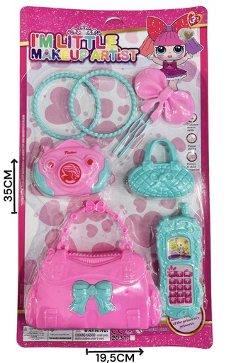 [611536] Set De Belleza Cartera Y Accesorios Blister 19X5X35 Cmhw21063556