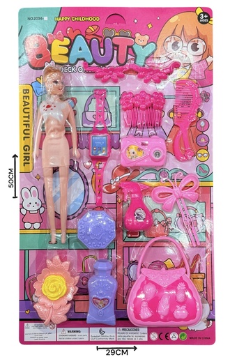 [611532] Set De Belleza C/MuÑEca Hw20064027