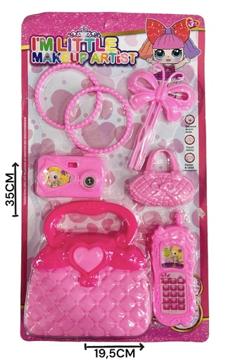 [611577] Set De Belleza Con Cartera Y Accesorios Blister W20064017