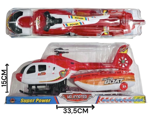 [611510] HELICOPTERO + BARCO HW22058099