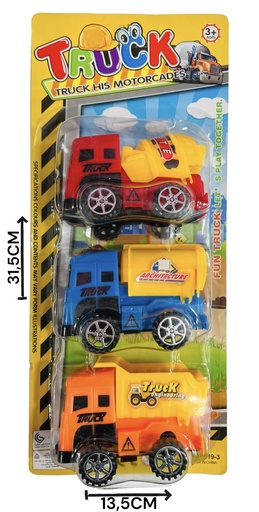 [611059] Set Camion X3 Blister Hw19078778