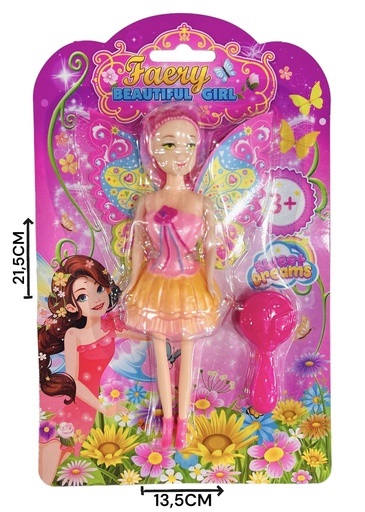 [610838] MuÑEca Hada C/Accesorio Blister Hw23029536