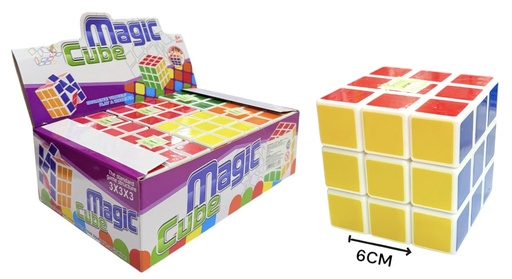 [611287] Cubo MáGico 6,5 Cm FlúOr Hw20036332