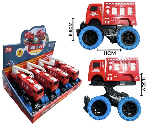 [610989] Camion Bombero Displayx8 Hw23107817