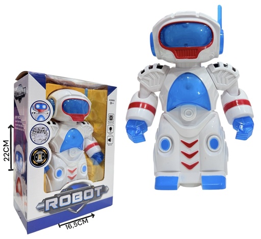 [611810] Robot Con Luz Y Sonido Hwa1237763