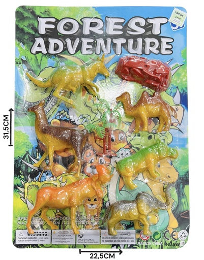 [612032] 612032 Set Animales Del Bosque X8 Hw23031194