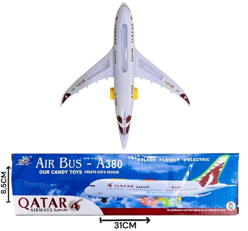 [611492] AVION QATAR A PILA EN CAJA