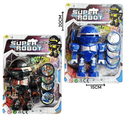 [611917] Robot Lanza Tazos