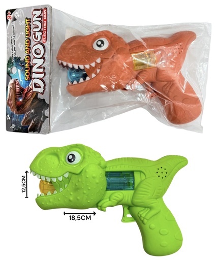 [611339] Pistola Dino A Pila Con Luz Y Sonido