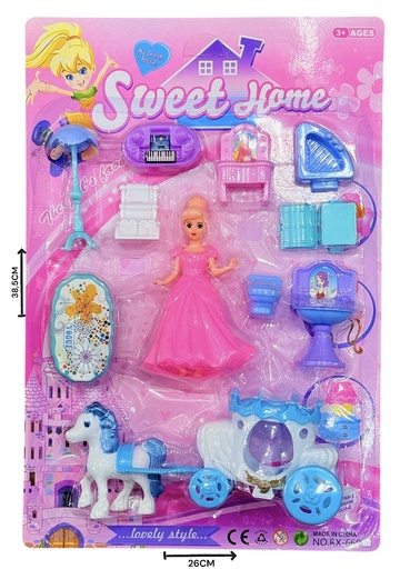 [611651] Set De Muebles Con Princesa