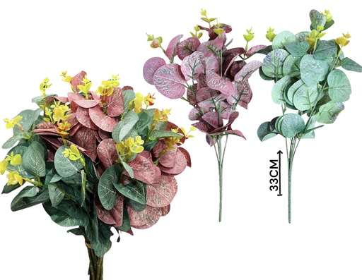 [511023] Flor Eucalipto Ramo 40 Hojas