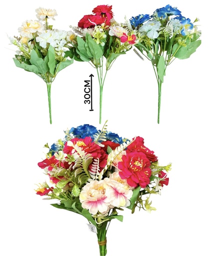 [511032] Flor Camelia PequeÑA Rama 31 Cm