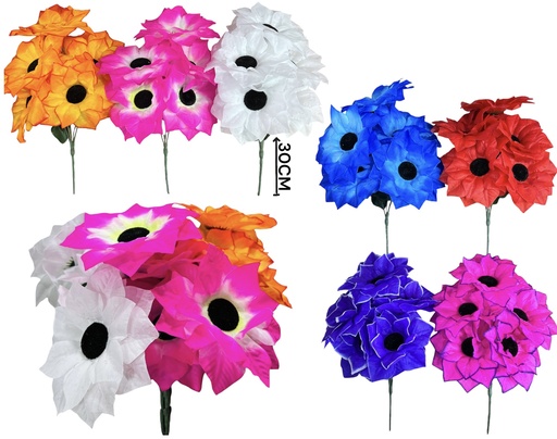 [510310] Flor Margarita Tropical 5 Flores