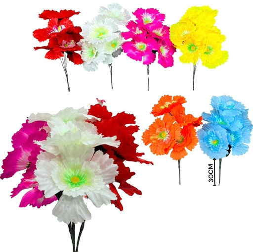 [510333] Flor Peonia Triple 5 Flores