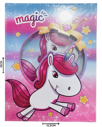 [511285] Diario Unicornio Con Candado